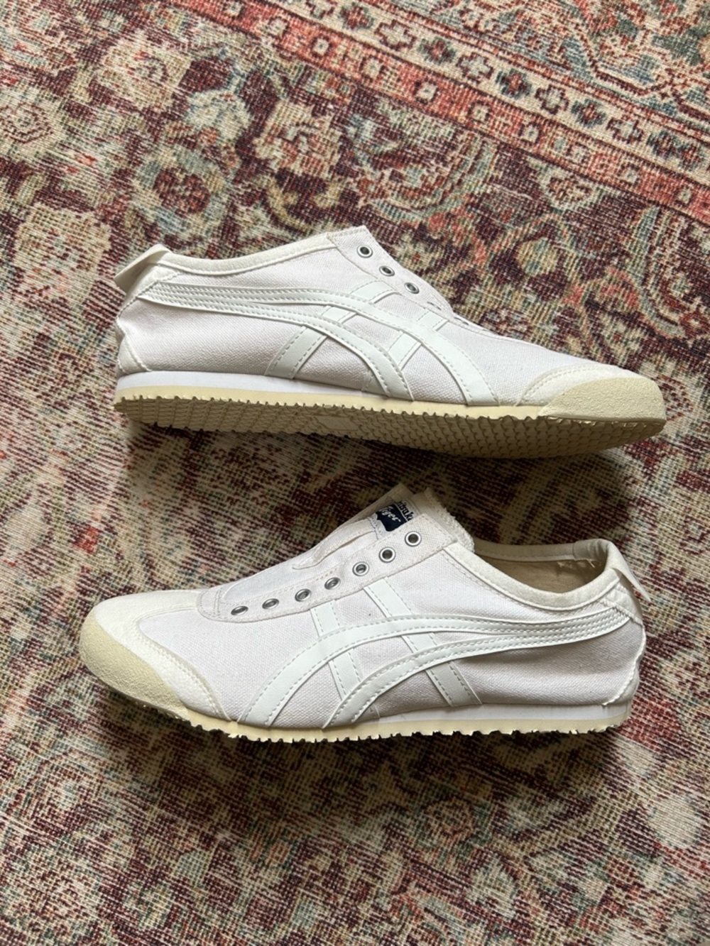 Onitsuka Tiger Mexico 66 Slip On Slim Sneaker Sz 8 - Picture 3 of 9